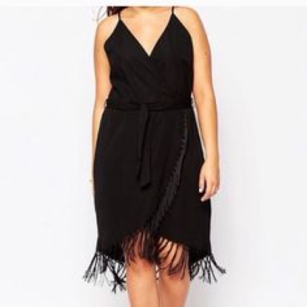 Asos Curve -Alice & You fringe Dress - 16